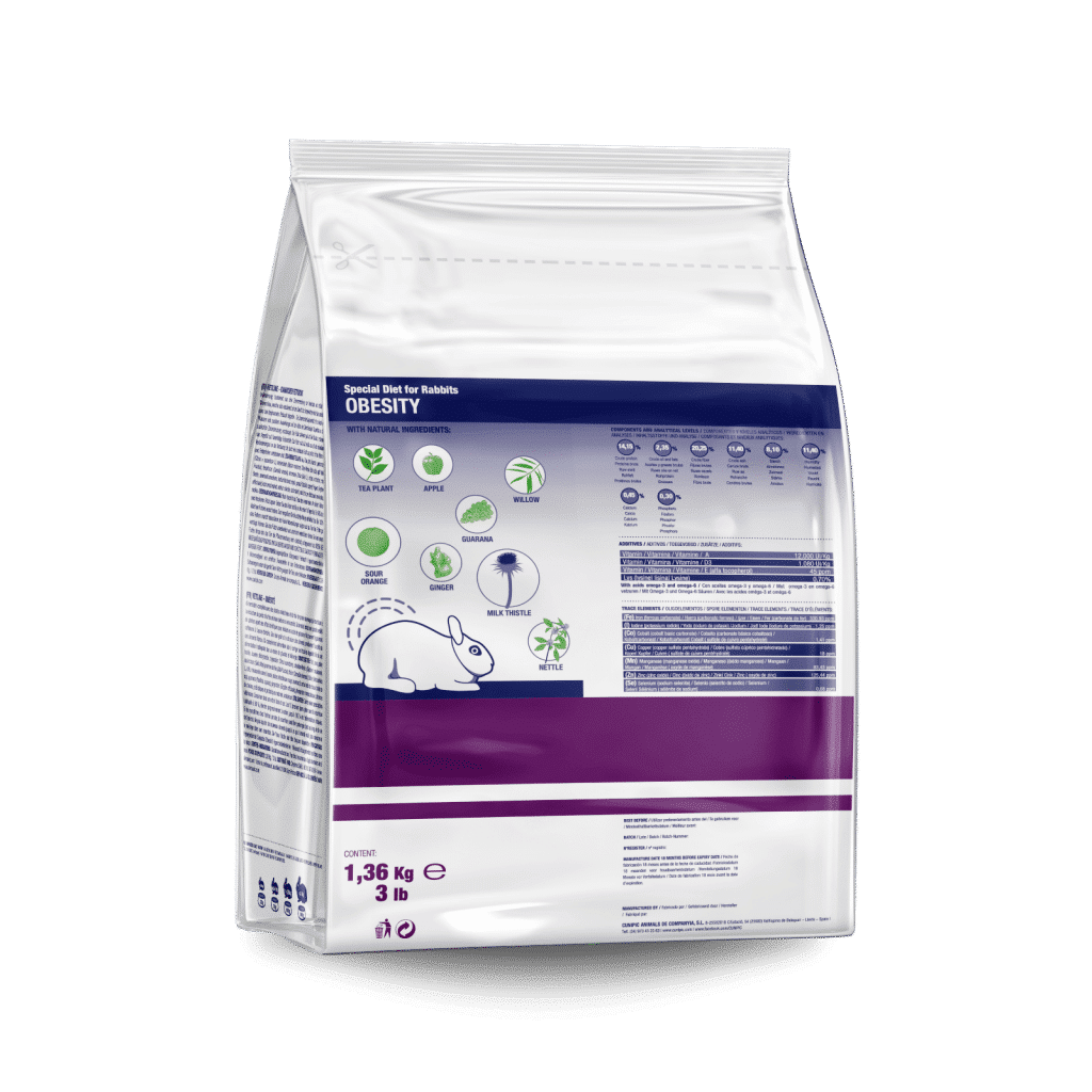 Vet Line Obesity for Rabbits 1.4Kg Cunipic | cunipic