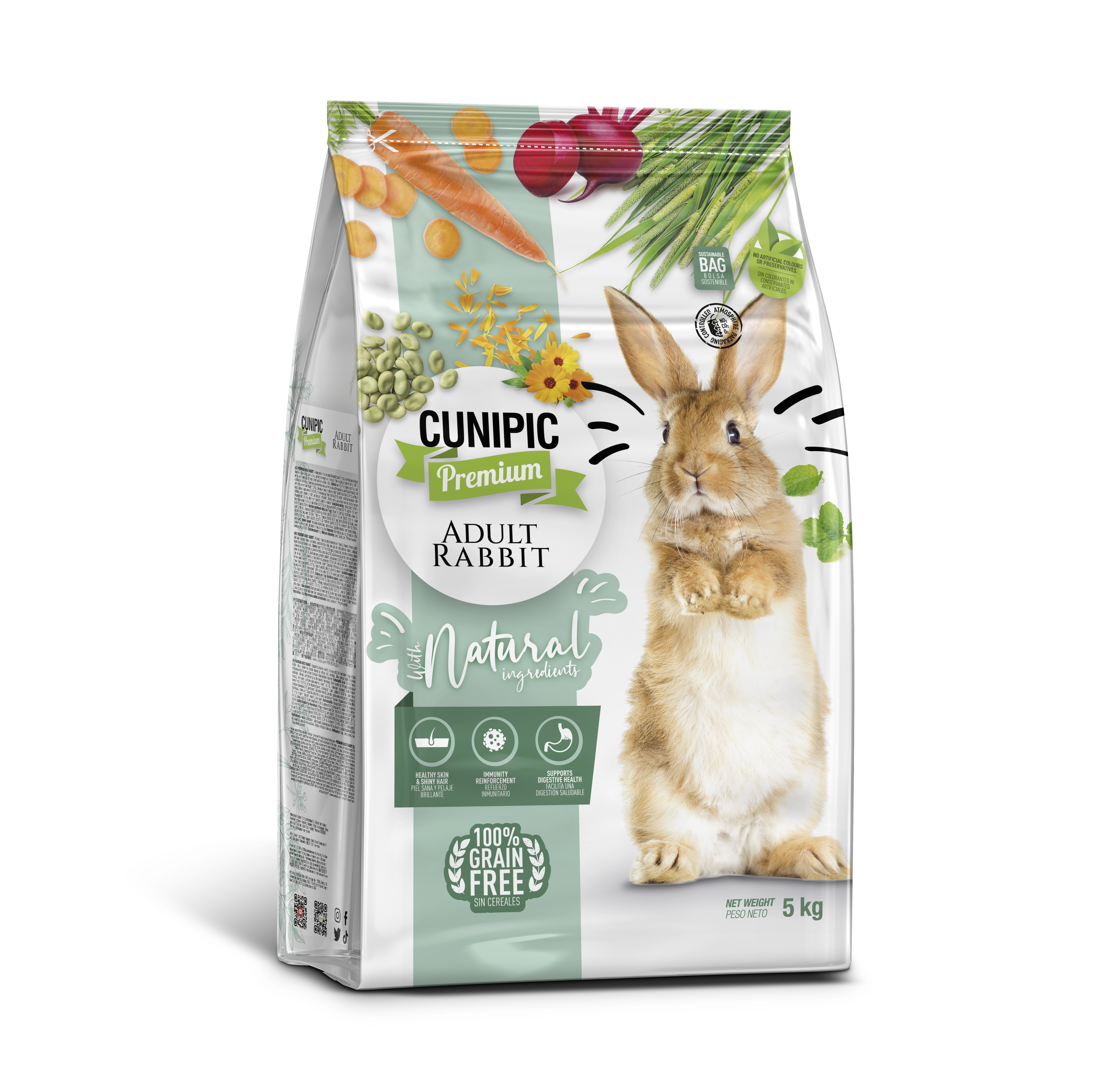 Alimento Premium para Conejos Adultos Cunipic