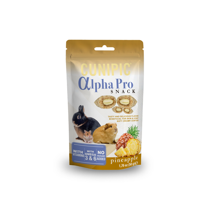 Alpha Pro Snack de Piña 50 g Cunipic